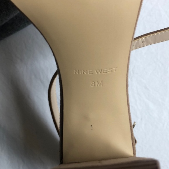 ❗️SOLD ❗️NWOT {Nine West} Ankle Strap Heels - Picture 4 of 5